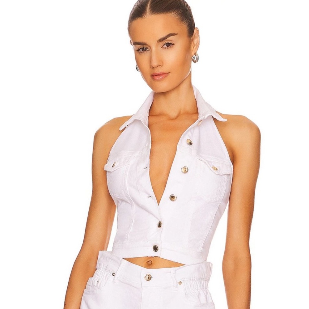 retrofete Kyle Top in Optic White